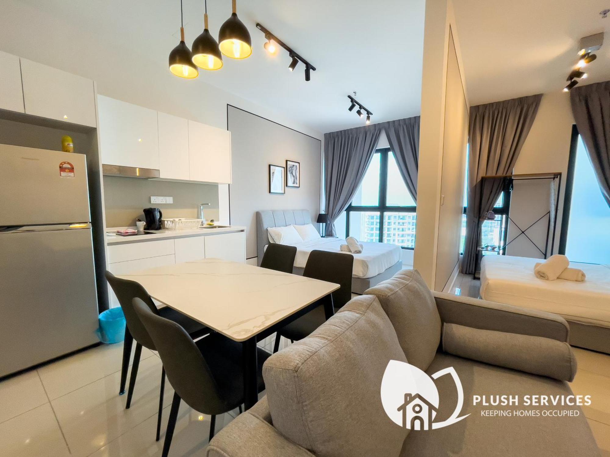 Highpark Suites At Petaling Jaya, Kelana Jaya By Plush الغرفة الصورة